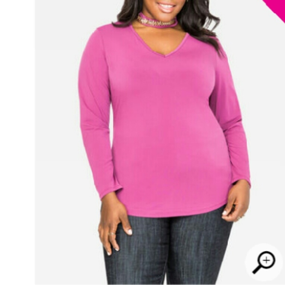 Dark Pink Choker Shirt 22/24